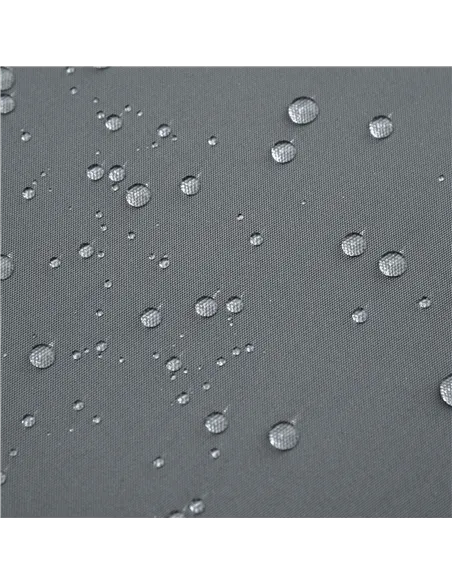 Outsunny Set of 2 Sun Lounger Cushions, Replacement Cushions for Rattan Furniture with Ties, 196 x 55 cm, Dark Grey