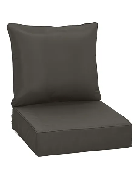 Outsunny Outdoor Seat and Back Cushion Set Patio Deep Seating Chair Replacement Cushion