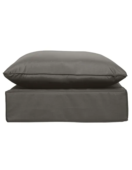 Outsunny Outdoor Seat and Back Cushion Set Patio Deep Seating Chair Replacement Cushion