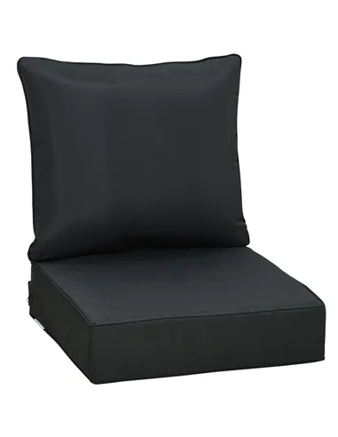 Outsunny Outdoor Seat and Back Cushion Set Patio Deep Seating Chair Replacement Cushion