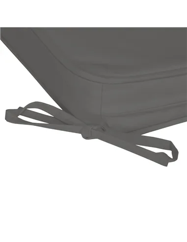 Outsunny Set of 6 Pcs Chair Cushion, 42Lx42Wx5T cm-Grey