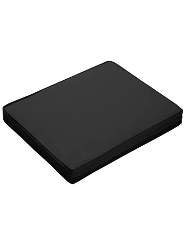 Outsunny 2 Piece Garden Chair Cushions with 1 Seat Cushion 1 Back Pad for Rattan Sofa Chair, Outdoor Seat Pads for Indoor and Ou