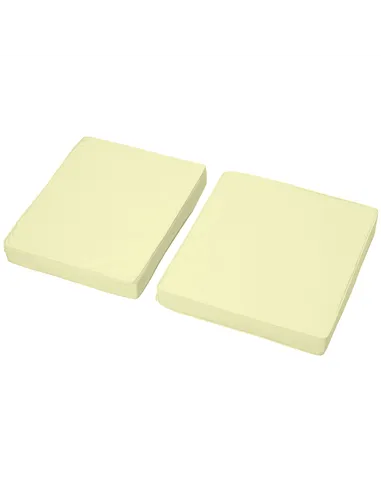 Outsunny Set of 2 Garden Seat and Back Cushion Set, Replacement Cushions for Outdoor Furniture with Seat Cushion and Back Cushio