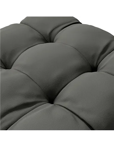 Outsunny 4-Piece Seat Cushion Pillows Replacement, Patio Chair Cushions Set with Ties for Indoor Outdoor, Charcoal Grey