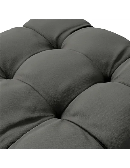 Outsunny 4-Piece Seat Cushion Pillows Replacement, Patio Chair Cushions Set with Ties for Indoor Outdoor, Charcoal Grey