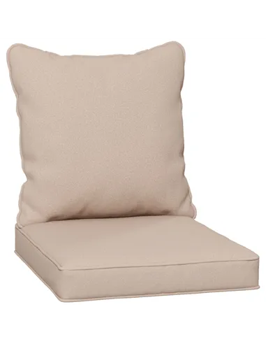 Outsunny Seat and Back Padded Cushion Set, CUSHION ONLY - Beige