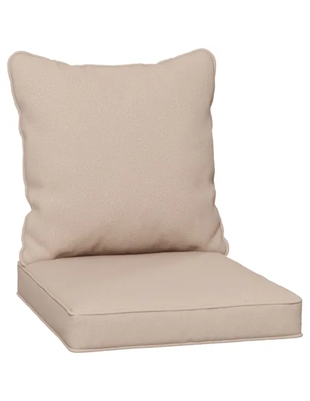 Outsunny Seat and Back Padded Cushion Set, CUSHION ONLY - Beige