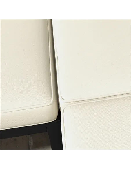 Outsunny Set of 14 Dining Set Cushions - Cream