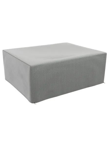 Outsunny 235 x 190 x 90 cm Large Patio Set Covers, Outdoor Garden Furniture Protection Cover Protector Waterproof Anti-UV Grey