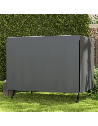 Outsunny Patio 3 Seater Swing Chair Bench Cover Outdoor Garden Furniture Rain Protection Cover Protector Waterproof Anti-UV, 215