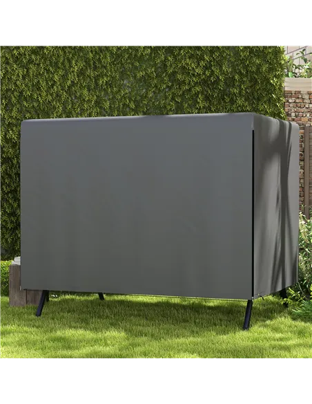 Outsunny Patio 3 Seater Swing Chair Bench Cover Outdoor Garden Furniture Rain Protection Cover Protector Waterproof Anti-UV, 215