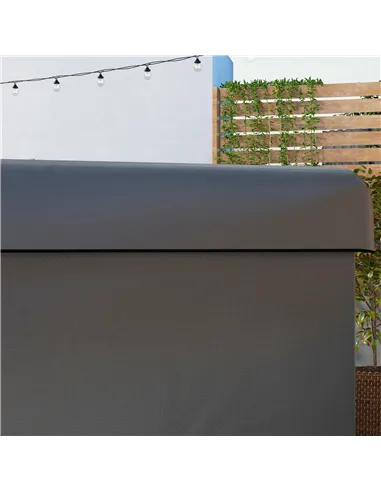 Outsunny Patio 3 Seater Swing Chair Bench Cover Outdoor Garden Furniture Rain Protection Cover Protector Waterproof Anti-UV, 215