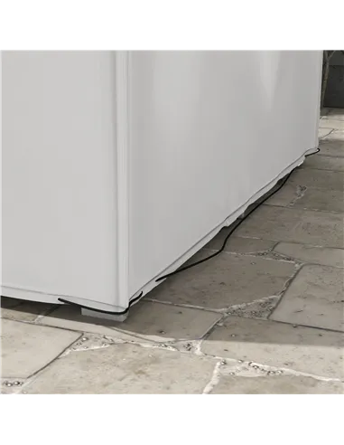 Outsunny Outdoor Garden Furniture Cover Waterproof, Anti-UV 600D Heavy Duty Oxford Fabric Patio Furniture Cover for Rectangular 