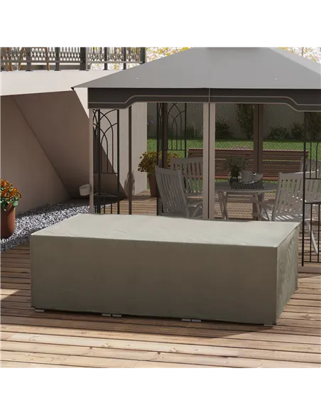 Outsunny 155 x 222cm Waterproof Furniture Cover - Grey