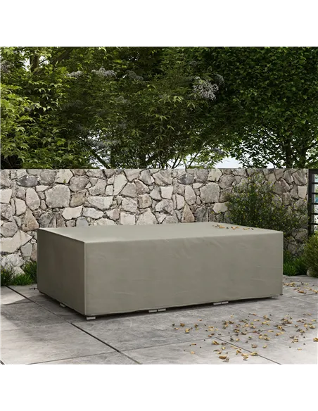 Outsunny 155 x 222cm Waterproof Furniture Cover - Grey