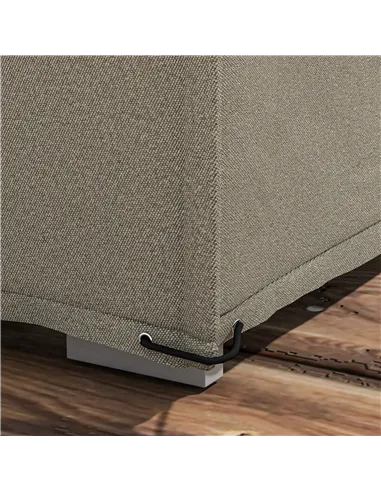 Outsunny 155 x 222cm Waterproof Furniture Cover - Grey