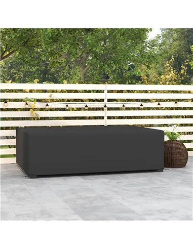 Outsunny Outdoor Garden Furniture Cover Waterproof, Anti-UV 600D Heavy Duty Oxford Fabric Patio Furniture Cover for Rectangular 