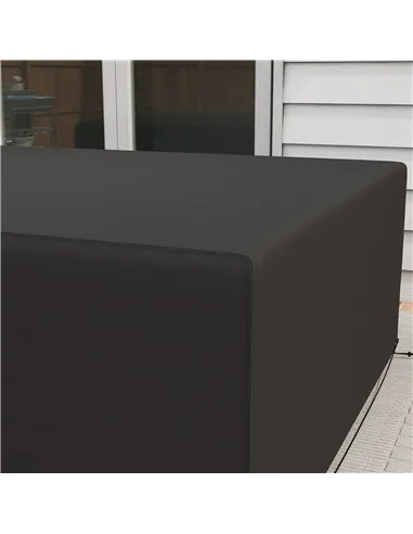 Outsunny Outdoor Garden Furniture Cover Waterproof, Anti-UV 600D Heavy Duty Oxford Fabric Patio Furniture Cover for Rectangular 