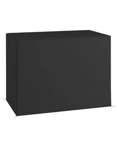 Outsunny 3-Seat Outdoor Garden Swing Chair Protective Cover Water UV Resistant, 240L x 133Wcm, Dark Grey
