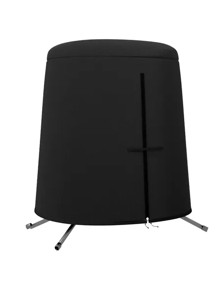 Outsunny 196 x 230 cm Hanging Egg Chair Protective Cover - Black