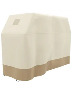 Outsunny 71W x 188Lcm PU Coated Protective Grill Cover - Beige
