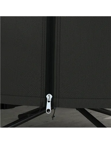 Outsunny 190 x Φ128cm Hanging Egg Chair Furniture Cover - Black