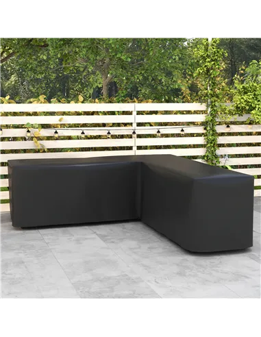 Outsunny 250 x 250cm L-Shaped Protective Furniture Cover