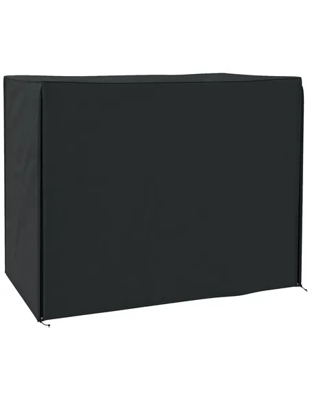 Outsunny 220 x 125cm Three-Seater Swing Chair Protective Cover - Black