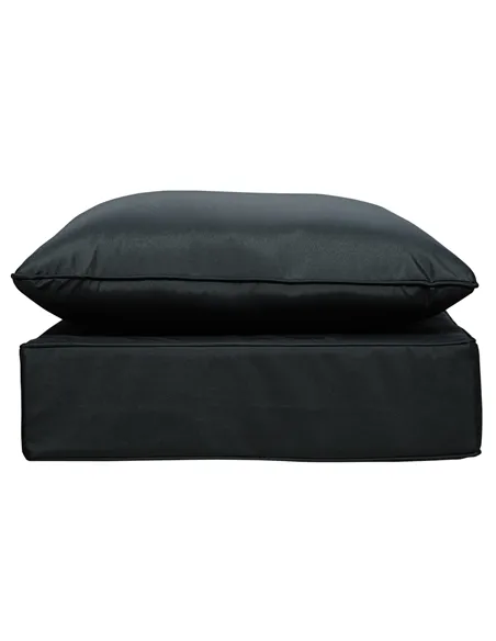 Outsunny 4 Pcs Outdoor Seat and Back Cushion Set Patio Deep Seating Chair Replacement Cushion