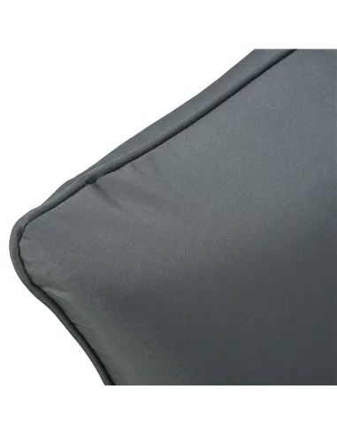 Outsunny Outdoor Seat and Back Cushion Sets, 63L x 55W x 15Dcm Olefin Patio Deep Seating Chair Fade Resistant Replacement Cushio