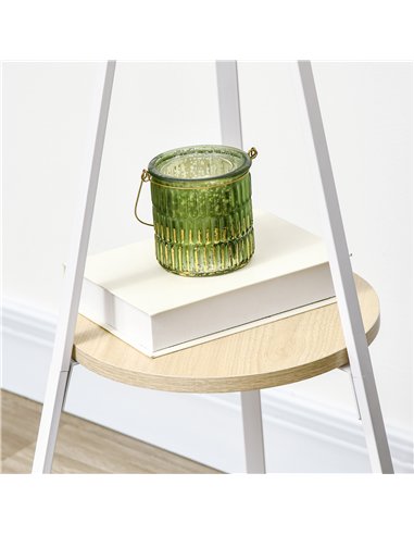 HOMCOM Freestanding Metal Coat Rack Stand 9 Hooks Clothes Tree with 1 Shelf Hat Display Hall Tree Hanger Bag Umbrella Hanging Or