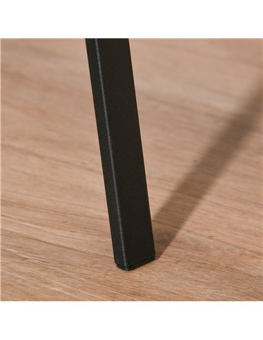 HOMCOM Freestanding Metal Coat Rack Stand 9 Hooks Clothes Tree with 1 Shelf Hat Display Hall Tree Hanger Bag Umbrella Hanging Or