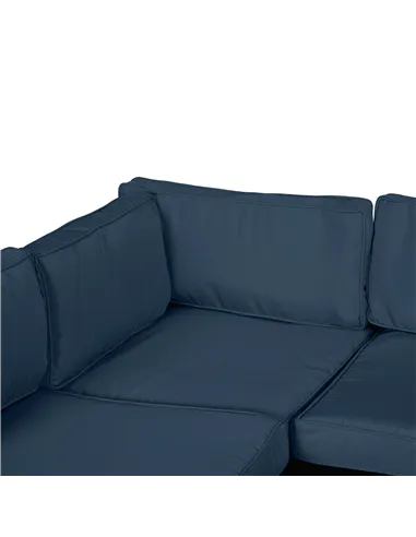 Outsunny Set of 14 Mixed Cushion Covers - Blue