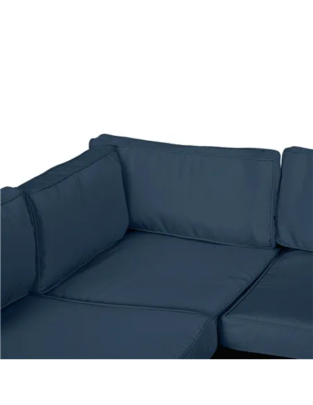 Outsunny Set of 14 Mixed Cushion Covers - Blue