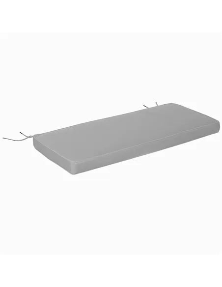 Outsunny 2 Seater Garden Bench Cushion -Light Grey