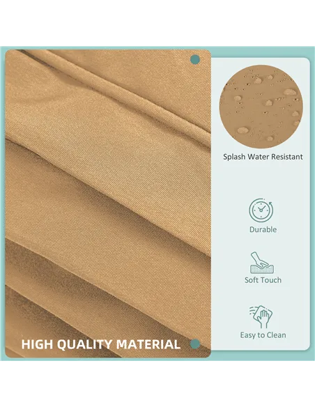 Outsunny 14 Pcs Outdoor Cushion Set - Beige