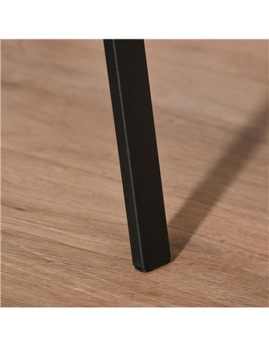 HOMCOM Freestanding Metal Coat Rack Stand 9 Hooks Clothes Tree with 1 Shelf Hat Display Hall Tree Hanger Bag Umbrella Hanging Or