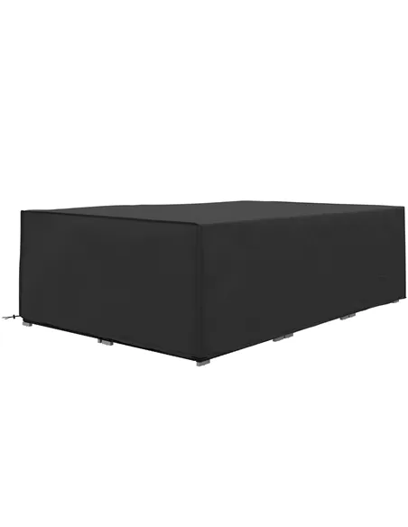 Outsunny 155 x 222cm Waterproof Furniture Cover - Black