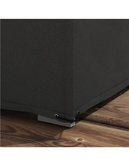 Outsunny 155 x 222cm Waterproof Furniture Cover - Black