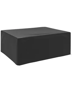 Outsunny Garden Furniture Cover, Waterproof Anti-UV Large Protective Patio Set Covers, 235 x 190 x 90cm, Black