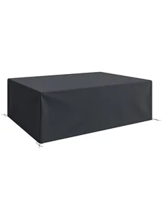 Outsunny 600D Oxford Outdoor Garden Furniture Sofa Set Cover, Waterproof Anti-UV Rattan Sun Lounger Protection Protector Cover, 