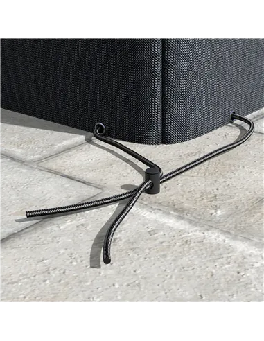 Outsunny 600D Oxford Outdoor Garden Furniture Sofa Set Cover, Waterproof Anti-UV Rattan Sun Lounger Protection Protector Cover, 