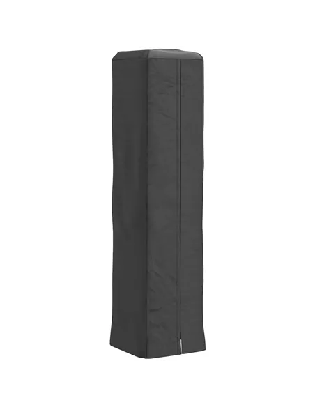 Outsunny Heavy Duty Gas Pyramid Patio Heater Cover, Full Length Outdoor Heater Cover Protector, UPF 30+ Oxford Fabric with Zippe