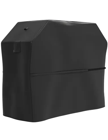 Outsunny BBQ Cover for Rectangular Gas Grill, 600D UPF30+ Oxford Fabric Barbecue Cover for Waterproof Protection Rip-Proof, with