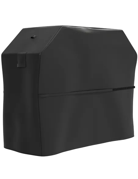 Outsunny BBQ Cover for Rectangular Gas Grill, 600D UPF30+ Oxford Fabric Barbecue Cover for Waterproof Protection Rip-Proof, with