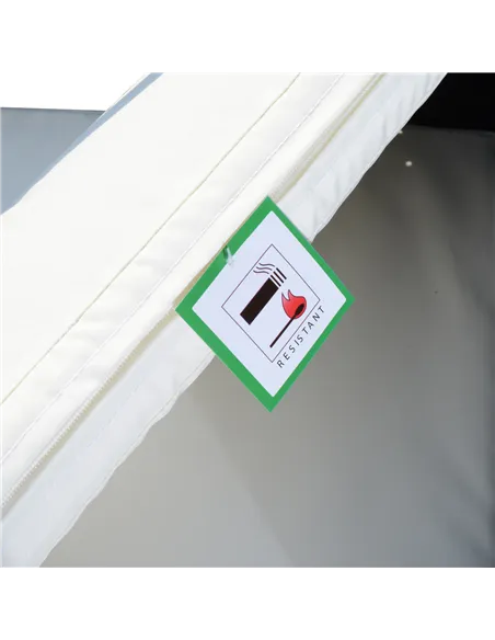 Outsunny 8 Seater Rattan Cube Garden Furniture Set, Rattan Dining Set with Cushions, Outdoor Dining Table and Chairs with 4 Armc