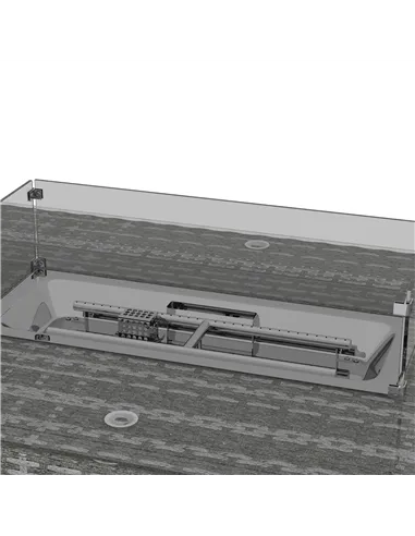 Outsunny 7 Pieces Outdoor Rattan Garden Furniture with Fire Pit Table, 6 Seater Garden Table and Chairs with Cushions, Rattan Di