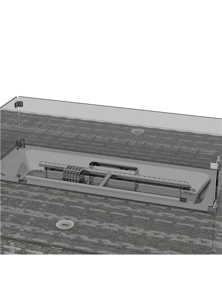 Outsunny 7 Pieces Outdoor Rattan Garden Furniture with Fire Pit Table, 6 Seater Garden Table and Chairs with Cushions, Rattan Di