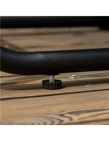 Outsunny 4 Seater Rattan Cube Garden Furniture Set, Rattan Dining Set with Cushions, Outdoor Dining Table and Chairs with Rectan