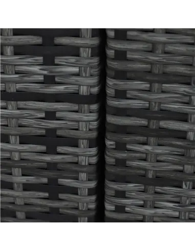 Outsunny 8 Piece Rattan Corner Sofa Set with Wide & Deep Seat, Assembled Aluminium PE Rattan Garden Furniture Set with Thick Cus